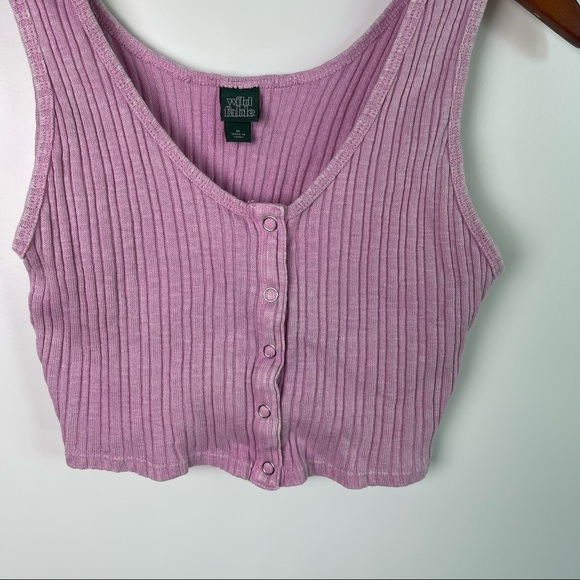Wild Fable Ribbed Cropped Top - Picture 4 of 6